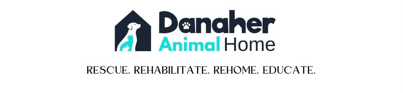 Danaher Animal Home logo — Rescue. Rehabilitate. Rehome. Educate.